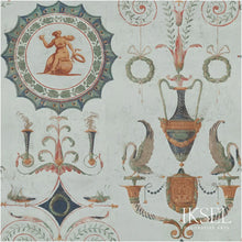 Load image into Gallery viewer, Schumacher Directoire Medallions Fabric RF410CS01 / Original