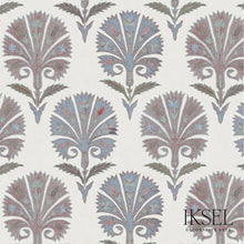 Load image into Gallery viewer, Schumacher Suzani Carnation Fabric RF501CR51 / Nattier