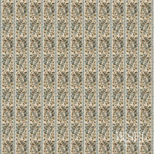 Load image into Gallery viewer, Schumacher Aleppo Stripe Fabric RF537CR58 / Blue