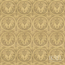 Load image into Gallery viewer, Schumacher Ogodei Lions Fabric RF902CS01 / Original