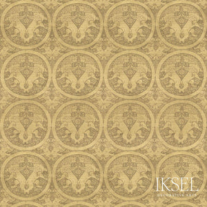Schumacher Ogodei Lions Fabric RF902CS01 / Original