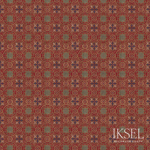 Schumacher Granada Circles V. Fabric RF903ACS01 / Original