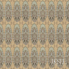 Load image into Gallery viewer, Schumacher Safavid Bouquet Fabric RF904CR63 / Celadon