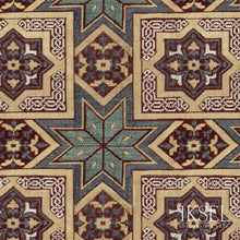 Load image into Gallery viewer, Schumacher Alhambra Checks Fabric RF907CS01 / Original
