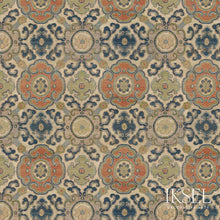 Load image into Gallery viewer, Schumacher Manchu Medallions Fabric RF910CS01 / Original