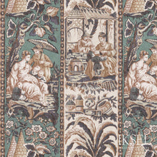 Load image into Gallery viewer, Schumacher Bristol Stripe Fabric RF912CS01 / Original