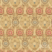 Load image into Gallery viewer, Schumacher Ottoman Tracery Fabric RF915CS01 / Original