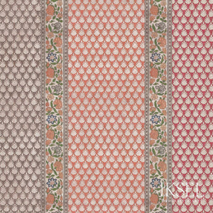 Schumacher Kashan Stripe Fabric RF919CS01 / Original