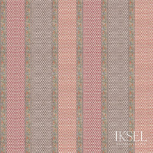 Load image into Gallery viewer, Schumacher Kashan Stripe Fabric RF919CS01 / Original