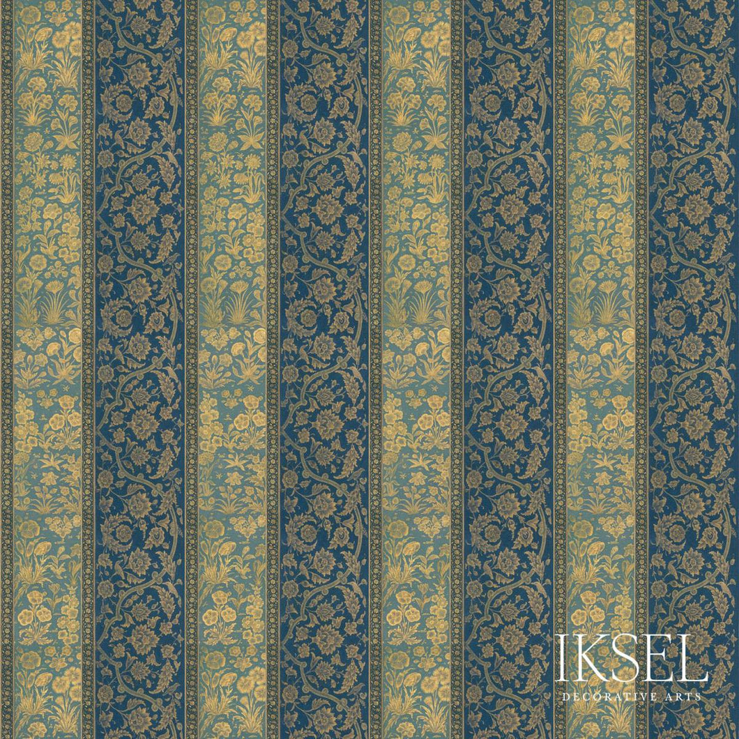 Schumacher Nur Jahan Stripe C. Fabric RF922ACS01 / Original