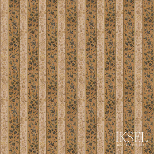 Schumacher Delhi Stripe L. Fabric RF923BCS01 / Original