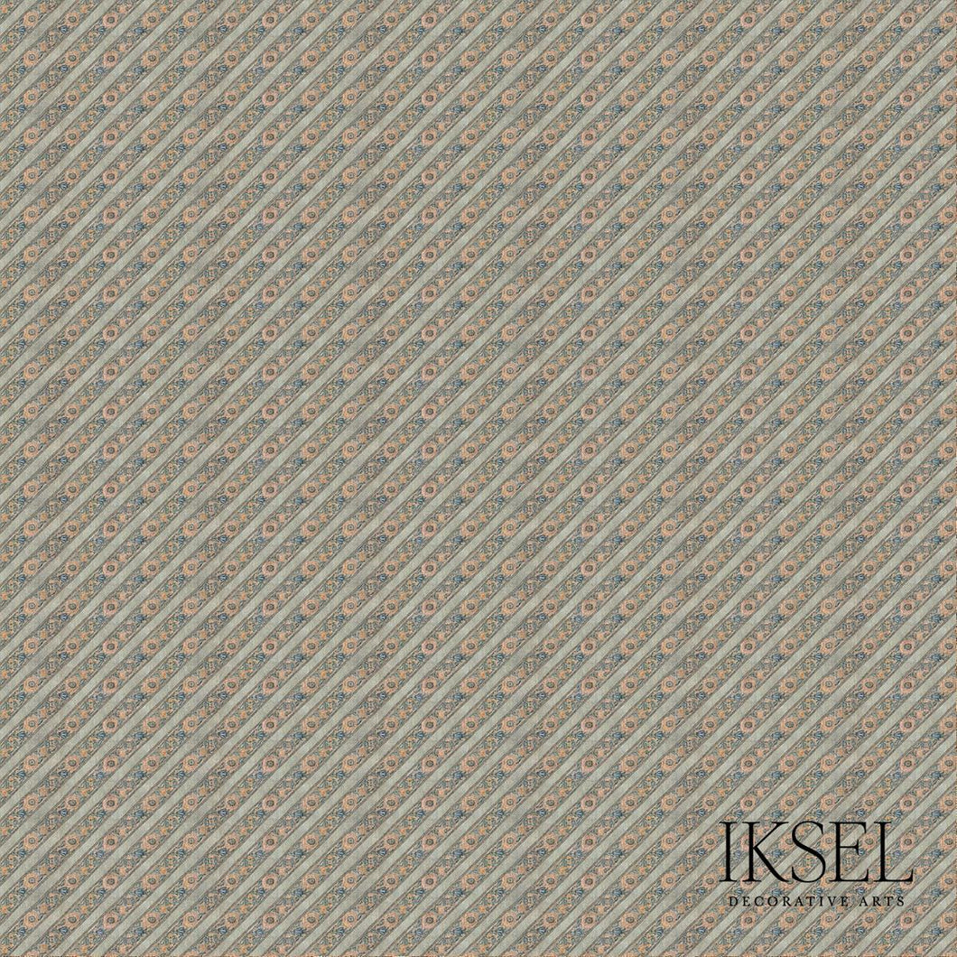 Schumacher Safavid Ribbons Fabric RF926CS01 / Original