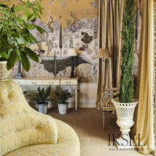 Load image into Gallery viewer, Schumacher Safavid Wide Stripe Fabric RF929CR71 / Gold