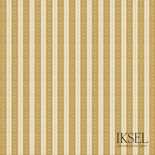 Load image into Gallery viewer, Schumacher Safavid Wide Stripe Fabric RF929CR71 / Gold