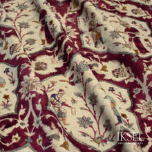 Load image into Gallery viewer, Schumacher Safavid Medallions Fabric RF932CS01 / Original