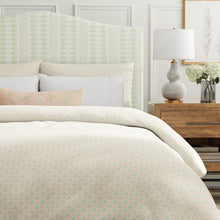 Load image into Gallery viewer, Cotton Coral Green Botanical Upholstery Drapery Fabric