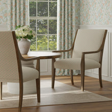 Load image into Gallery viewer, Cotton Coral Green Botanical Upholstery Drapery Fabric