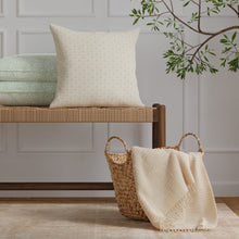 Load image into Gallery viewer, Cotton Coral Green Botanical Upholstery Drapery Fabric