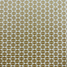 Load image into Gallery viewer, Mustard Gold Beige Geometric Velvet Upholstery Fabric MGF