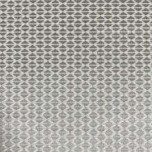 Load image into Gallery viewer, Tan Beige Cream Geometric Neutral Velvet Upholstery Fabric MGF