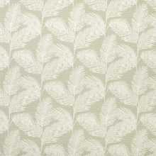 Load image into Gallery viewer, InsideOut Indoor Outdoor Performance Sage Green Cream Feather Fern Upholstery Fabric