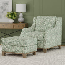 Load image into Gallery viewer, Silver Grey Seafoam Green Animal Pattern Abstract Cut Velvet Upholstery Fabric / Sage