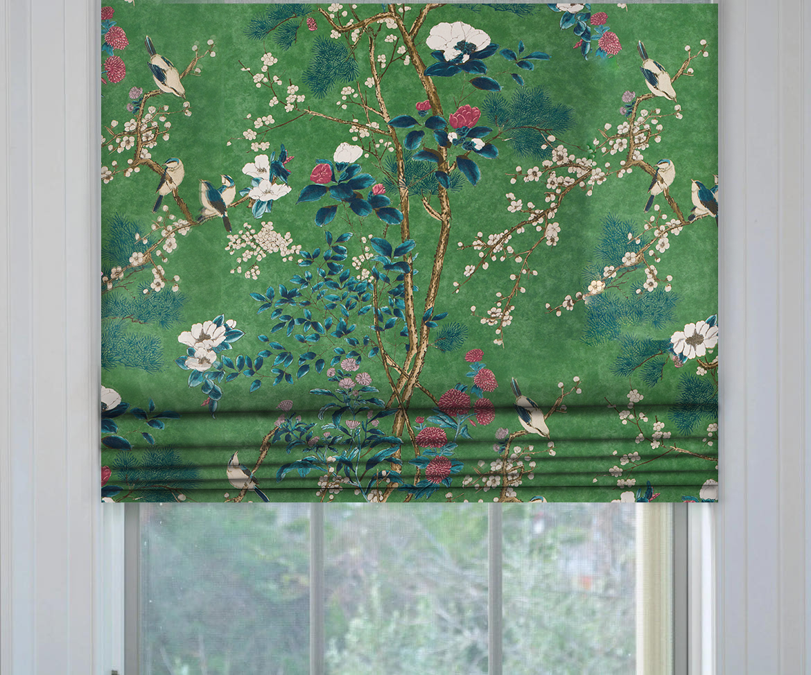 Thibaut Katsura Roman Shade | Fabric Bistro | Columbia | USA