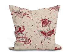 Load image into Gallery viewer, Custom Pillow Cover in Penny Morrison Thistle Flower Pink / Blue Fabric  - Both Sides