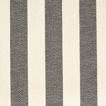 Load image into Gallery viewer, InsideOut Indoor Outdoor Performance Black Cream Herringbone Stripe Upholstery Fabric