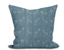 Load image into Gallery viewer, Custom Pillow Cover in Thibaut Morris Velvet in Mineral - One Side