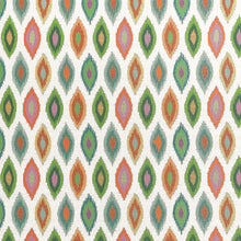 Load image into Gallery viewer, Custom Pillow Cover in Thibaut Beliza in Pool and Spice - Both Sides