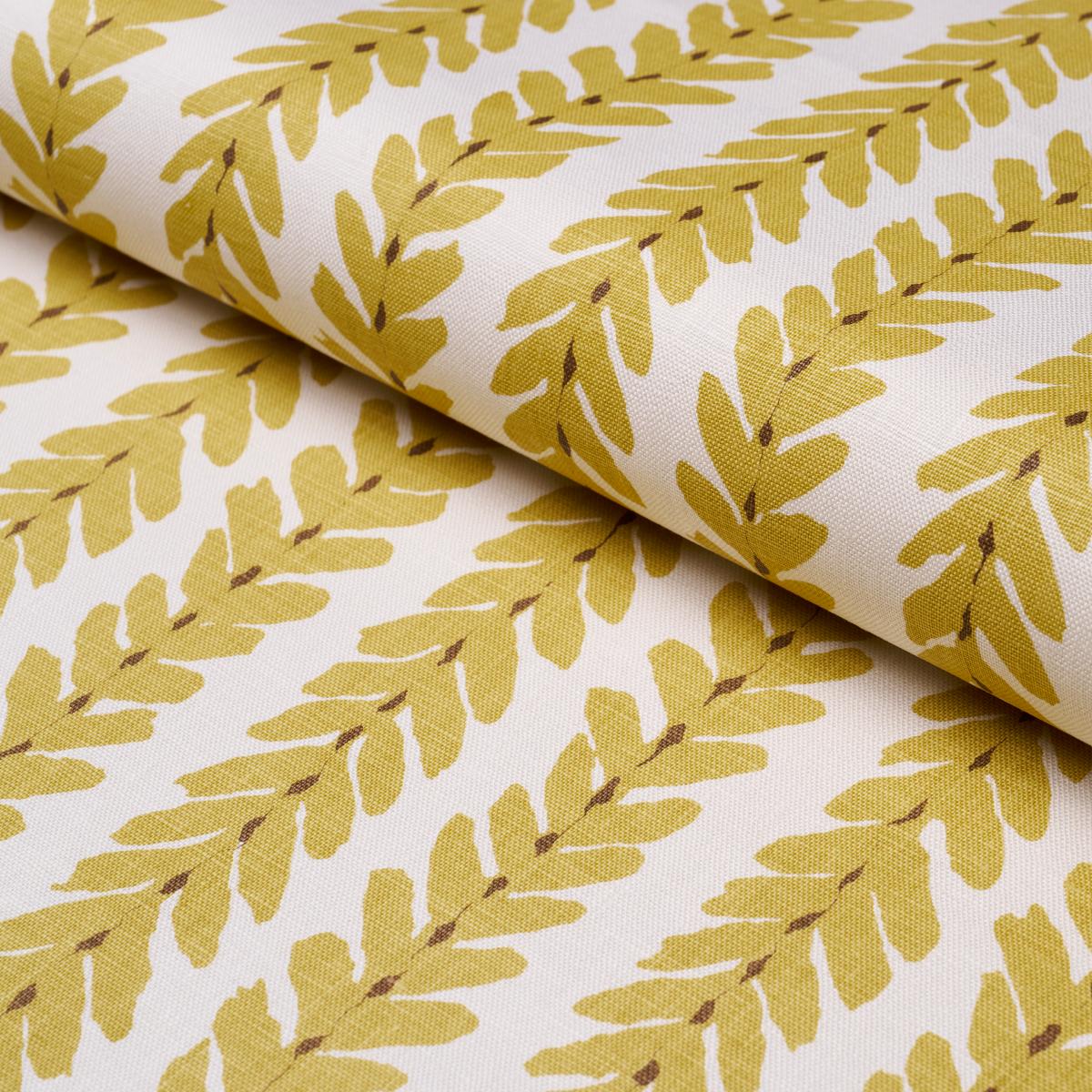 Schumacher Woodperry Fabric Mimosa | Fabric Bistro | Columbia