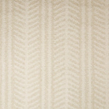 Load image into Gallery viewer, Cream Ivory Tone on Tone Geometric Stripe Upholstery Fabric