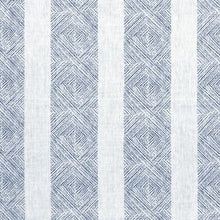 Load image into Gallery viewer, Made to Order Thibaut Clipperton Stripe Roman Shade Colors 1-5