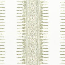 Load image into Gallery viewer, Made to Order Thibaut  Javanese Stripe Roman Shade Colors 6-8
