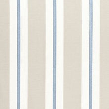 Load image into Gallery viewer, Made to Order Thibaut Alden Stripe Embroidery Roman Shade Colors 1-5