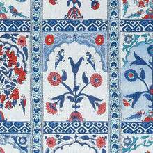 Load image into Gallery viewer, Made to Order Thibaut Indian Panel Roman Shade Colors 1-5