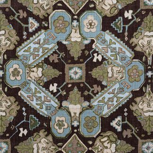 Made to Order Thibaut Persian Carpet Roman Shade Colors 1-5