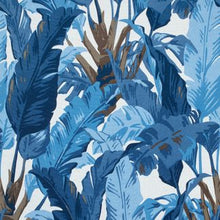 Load image into Gallery viewer, Made to Order Thibaut Travelers Palm Roman Shade Colors 1-5