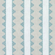 Load image into Gallery viewer, Made to Order Thibaut Dhara Stripe Roman Shade Colors 1-5