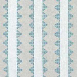 Made to Order Thibaut Dhara Stripe Roman Shade Colors 1-5