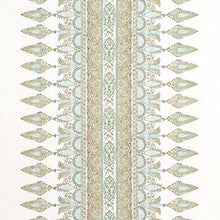 Load image into Gallery viewer, Made to Order Thibaut Akola Stripe Roman Shade Colors 1-5