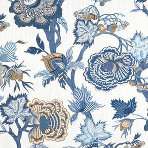 Made to Order Thibaut  Indienne Jacobean Roman Shade Colors 1-5