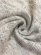 Load image into Gallery viewer, Kelly Wearstler Verse Salt/Pepper Water &amp; Stain Resistant Heavy Duty Woven Cream Taupe Abstract Upholstery Fabric WHS 4275