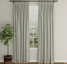 Load image into Gallery viewer, Spanish Made Damask Brocade Grey Silver Upholstery Drapery Fabric CF