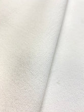 Load image into Gallery viewer, Designer Cream Performance Velvet Water &amp; Stain Resistant Upholstery Fabric STA 4349