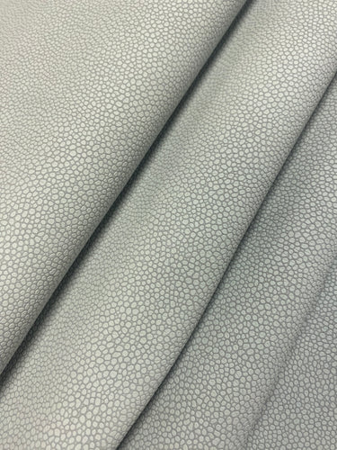 1.5 Yard Ultraleather Eco Tech Gypsum Cream Grey Animal Pattern Faux Leather Upholstery Vinyl WHS 4433