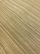Load image into Gallery viewer, Designer Faux Grasscloth Wheat Beige Green Faux Leather Upholstery Vinyl WHS 4279