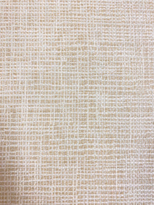 Designer Beige Cream MCM Mid Century Modern Textured Water & Stain Resistant Upholstery Fabric WHS 4542