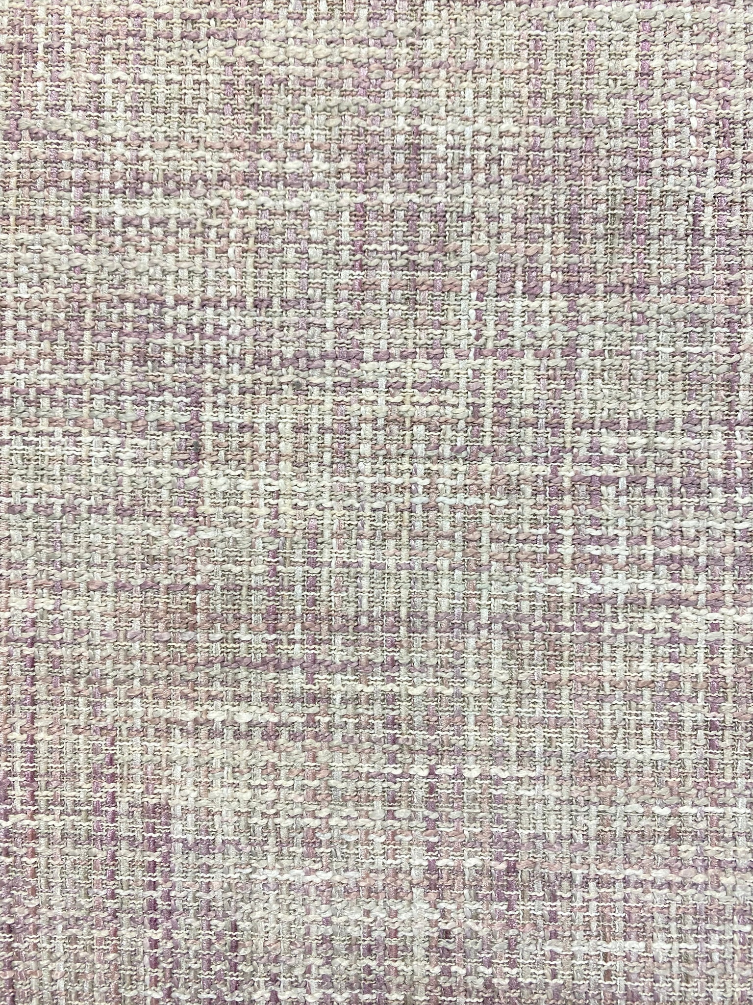 Purple Tweed Upholstery Fabric Lavender Fabric for Furniture Stain